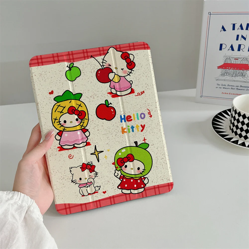 Cute Apple HelloKitty is suitable for iPad A16 2024 11 inch, 2025 Air 5/4, 10.9-inch iPad 10, 9.7-inch, 10.2/10.5-inch protectiv
Cute Apple HelloKitty is suitable for iPad A16 2024 11 inch, 2025 Air 5/4, 10.9-inch iPad 10, 9.7-inch, 10.2/10.5-inch protectiv