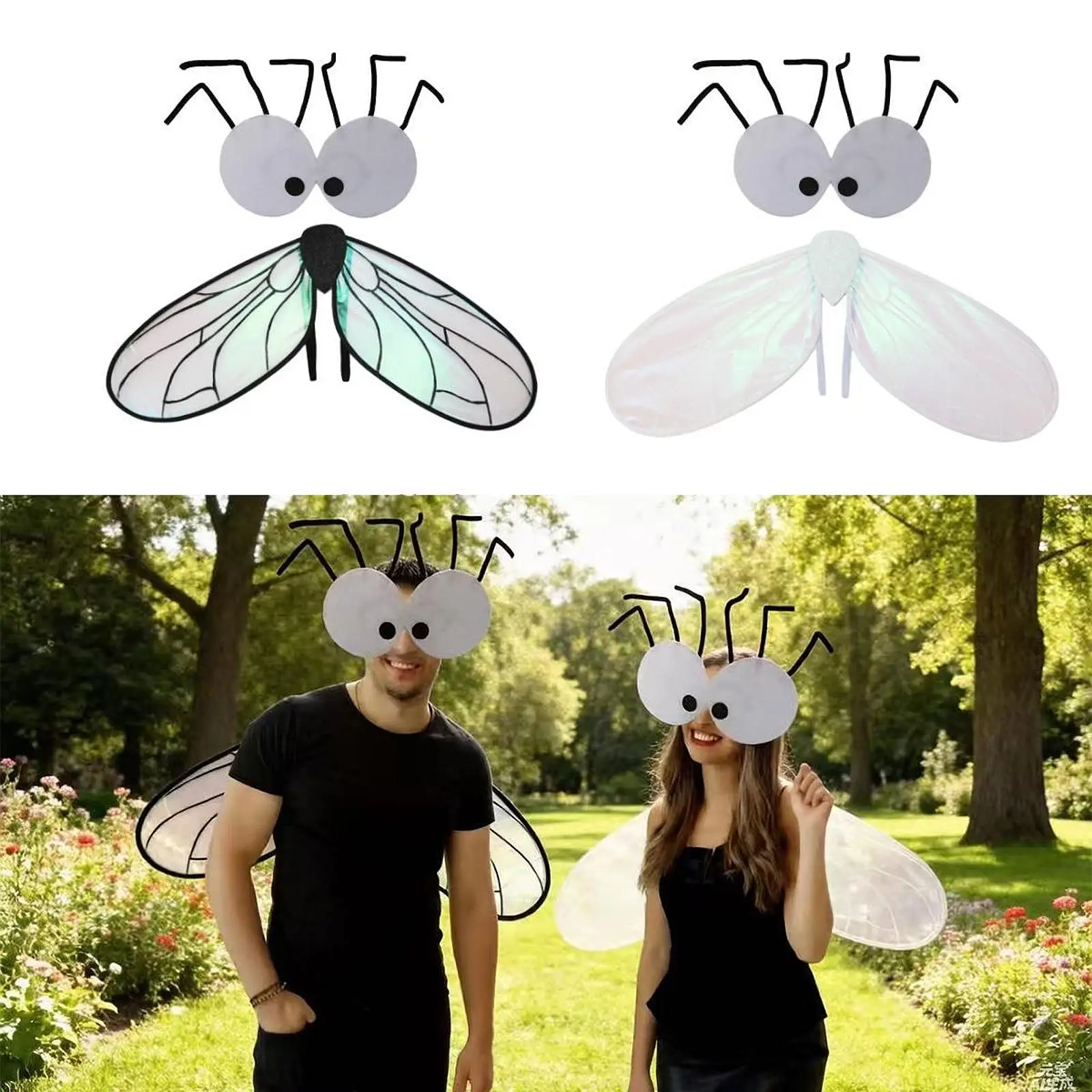 Fly Wing and Mask Set Gifts Cosplay for Stage Performance Halloween Festival Party Favors Role Play Gift Cosplay Accessories
Fly Wing and Mask Set Gifts Cosplay for Stage Performance Halloween Festival Party Favors Role Play Gift Cosplay Accessories