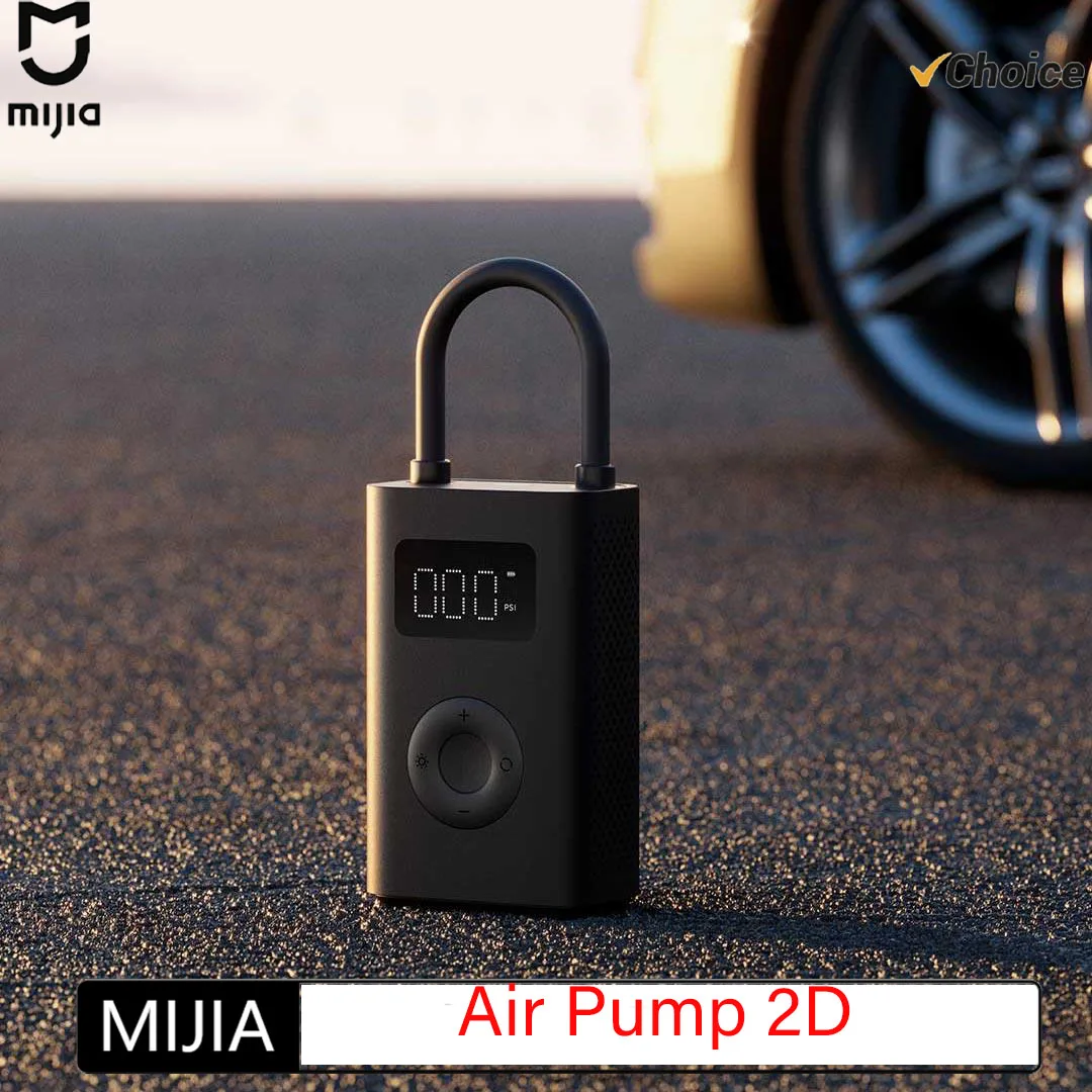 Original MIJIA Inflatable Treasure Air Compressor 2D 2000mAh Portable Inflator Air Pump 2D For Bicycle Car Motorcycle Ball
Original MIJIA Inflatable Treasure Air Compressor 2D 2000mAh Portable Inflator Air Pump 2D For Bicycle Car Motorcycle Ball