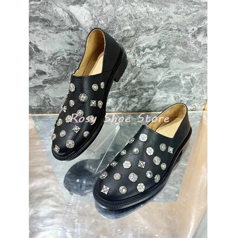 Men's Snakeskin Pattern Metal Buckle New Design Formal Shoes Retro Fashion Round Toe Slip On Loafers Black Leather Casual Shoes
Men's Snakeskin Pattern Metal Buckle New Design Formal Shoes Retro Fashion Round Toe Slip On Loafers Black Leather Casual Shoes