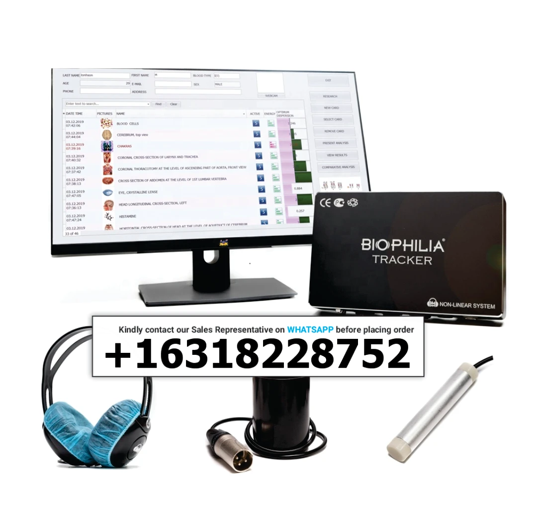 SH | Promo Sales 4D-MRA Detection System Biophilia tracker X4 Max Bio Magnetic Resonance NLS Body Health Analysis Scanner
SH | Promo Sales 4D-MRA Detection System Biophilia tracker X4 Max Bio Magnetic Resonance NLS Body Health Analysis Scanner
