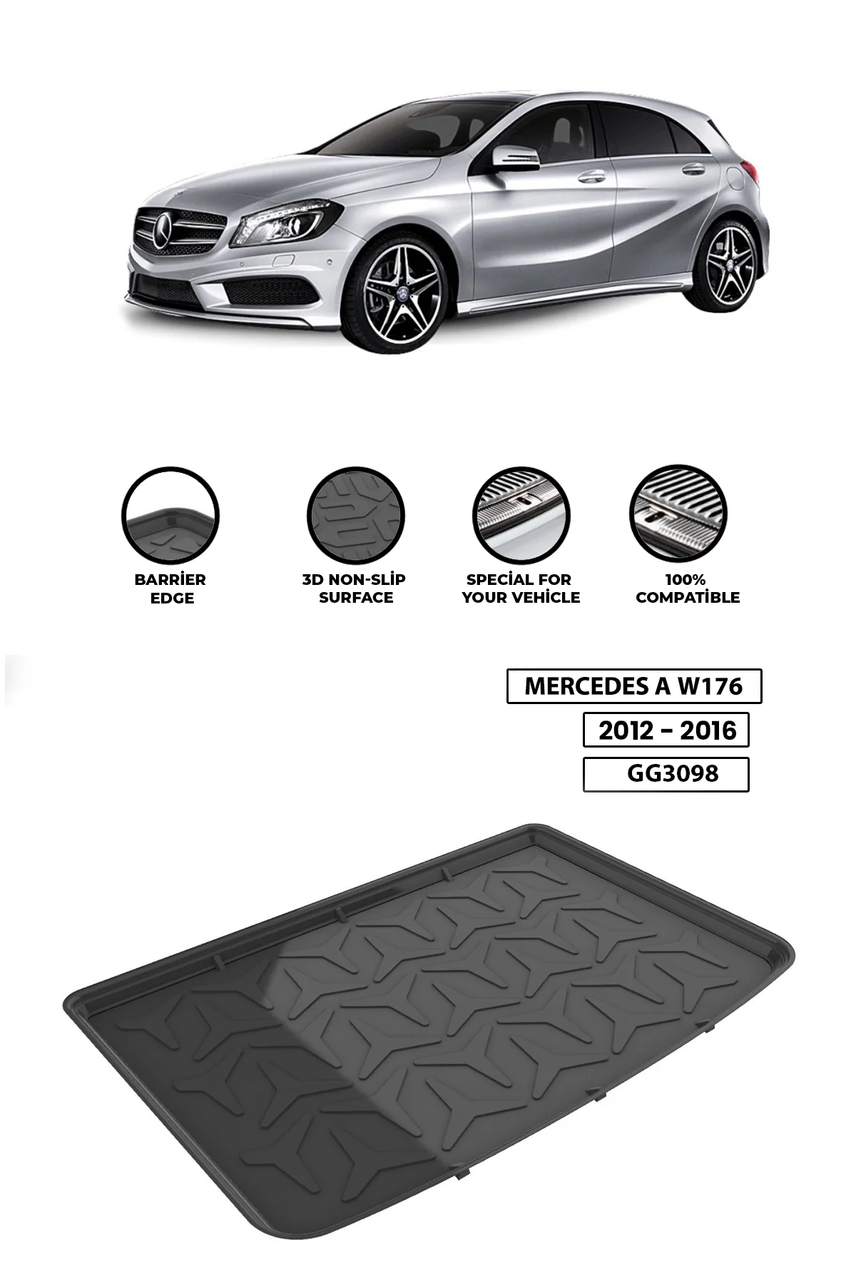 Для MERCEDES-A-SERI-W176-2012-2016 рассеиватель багажного отделения удлинитель для заднего бампера
Для MERCEDES-A-SERI-W176-2012-2016 рассеиватель багажного отделения удлинитель для заднего бампера