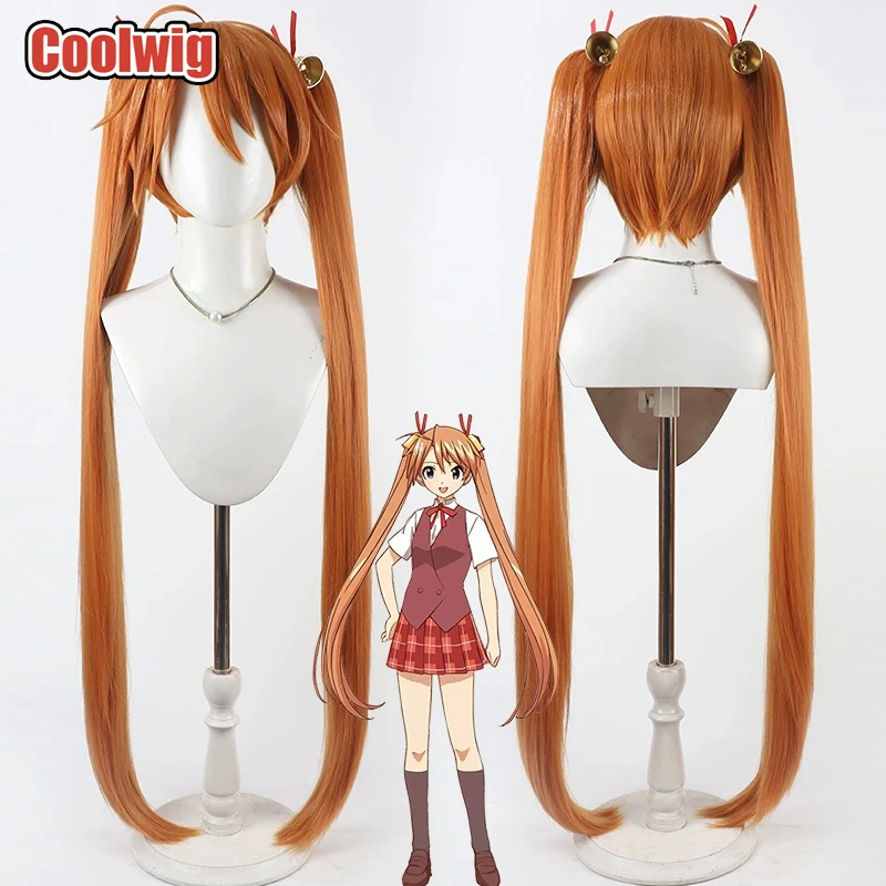 Coolwig Synthetic Hair Asuna Kagurazaka Cosplay Wigs Negima! Magister Negi Magi 100cm Dark Orange Ponytail Wig Heat Resistant
Coolwig Synthetic Hair Asuna Kagurazaka Cosplay Wigs Negima! Magister Negi Magi 100cm Dark Orange Ponytail Wig Heat Resistant