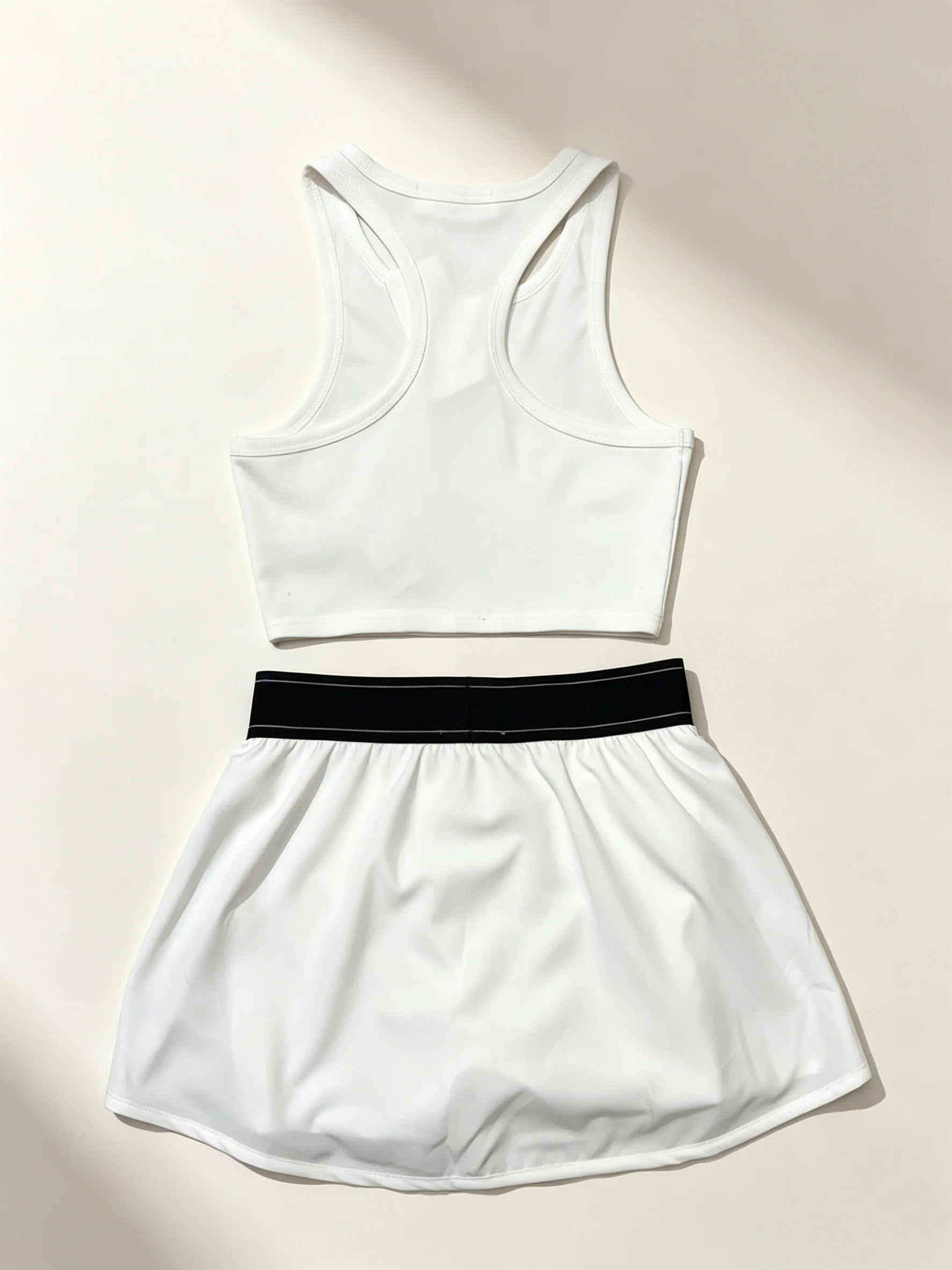 2026 New Womens Tennis Skirt Set Size M L 2 Colors Racerback Tank Top High Waist Pleated Skirt 043
2026 New Womens Tennis Skirt Set Size M L 2 Colors Racerback Tank Top High Waist Pleated Skirt 043