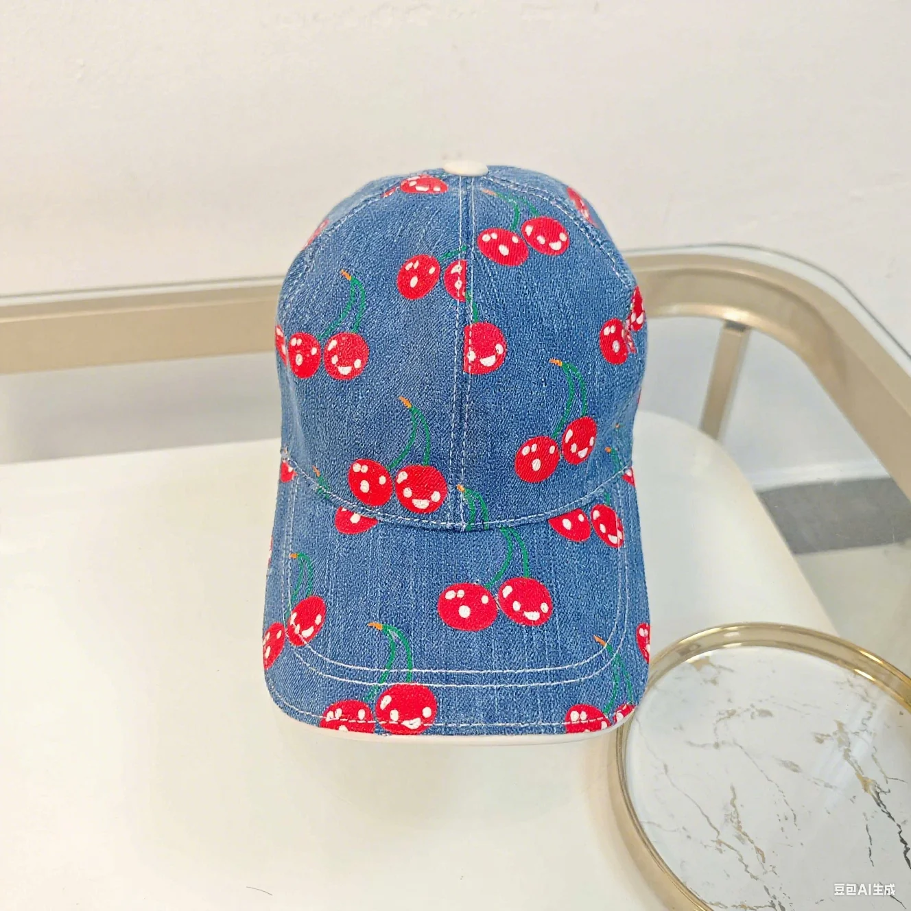 2025 New and Fashionable Personality Outdoor/Travel Cherry Blue Denim Sunshade Versatile Casual Baseball Cap
2025 New and Fashionable Personality Outdoor/Travel Cherry Blue Denim Sunshade Versatile Casual Baseball Cap