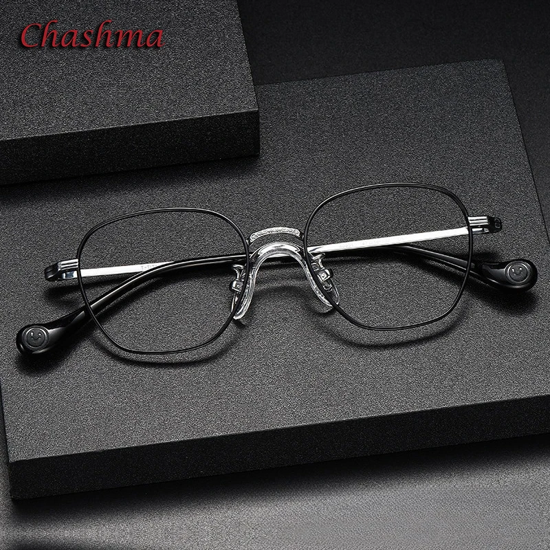 Chashma Prescription Glasses Eyewear High End Small Face Fashion Top Quality Pure Titanium Optical for Recipe Eyeglasses Frames
Chashma Prescription Glasses Eyewear High End Small Face Fashion Top Quality Pure Titanium Optical for Recipe Eyeglasses Frames