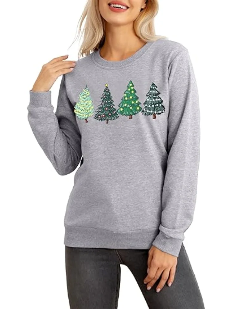 Свитер Christras, женская толстовка большого размера с Рождеством, новые толстовки, пуловеры, зимняя одежда, осенняя одежда Woran, праздничная одежда
Свитер Christras, женская толстовка большого размера с Рождеством, новые толстовки, пуловеры, зимняя одежда, осенняя одежда Woran, праздничная одежда