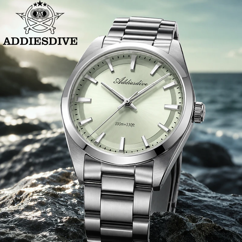 ADDIESDIVE Women's Watch 2026 Top Brand 36mm VH31 Quartz Watch 100m Waterproof Stainless Steel Luminous Wristwatch for Woman
ADDIESDIVE Women's Watch 2026 Top Brand 36mm VH31 Quartz Watch 100m Waterproof Stainless Steel Luminous Wristwatch for Woman