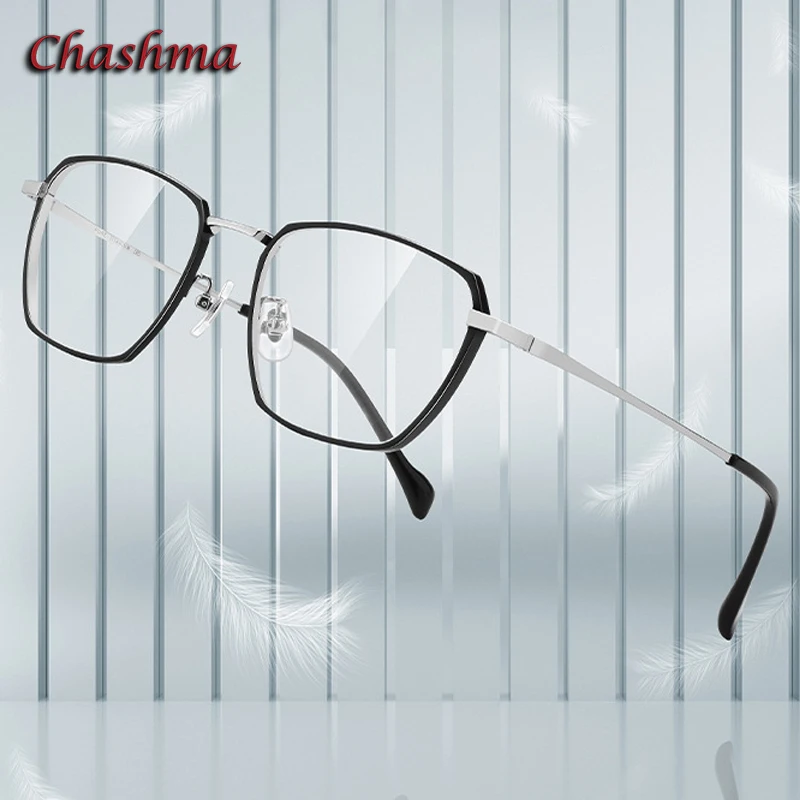 Chashma Prescription Glasses Elegant Eyeglasses Frames Stylish Pure Titanium Men Women Gafas for Recipe Eyewear Spectacles
Chashma Prescription Glasses Elegant Eyeglasses Frames Stylish Pure Titanium Men Women Gafas for Recipe Eyewear Spectacles