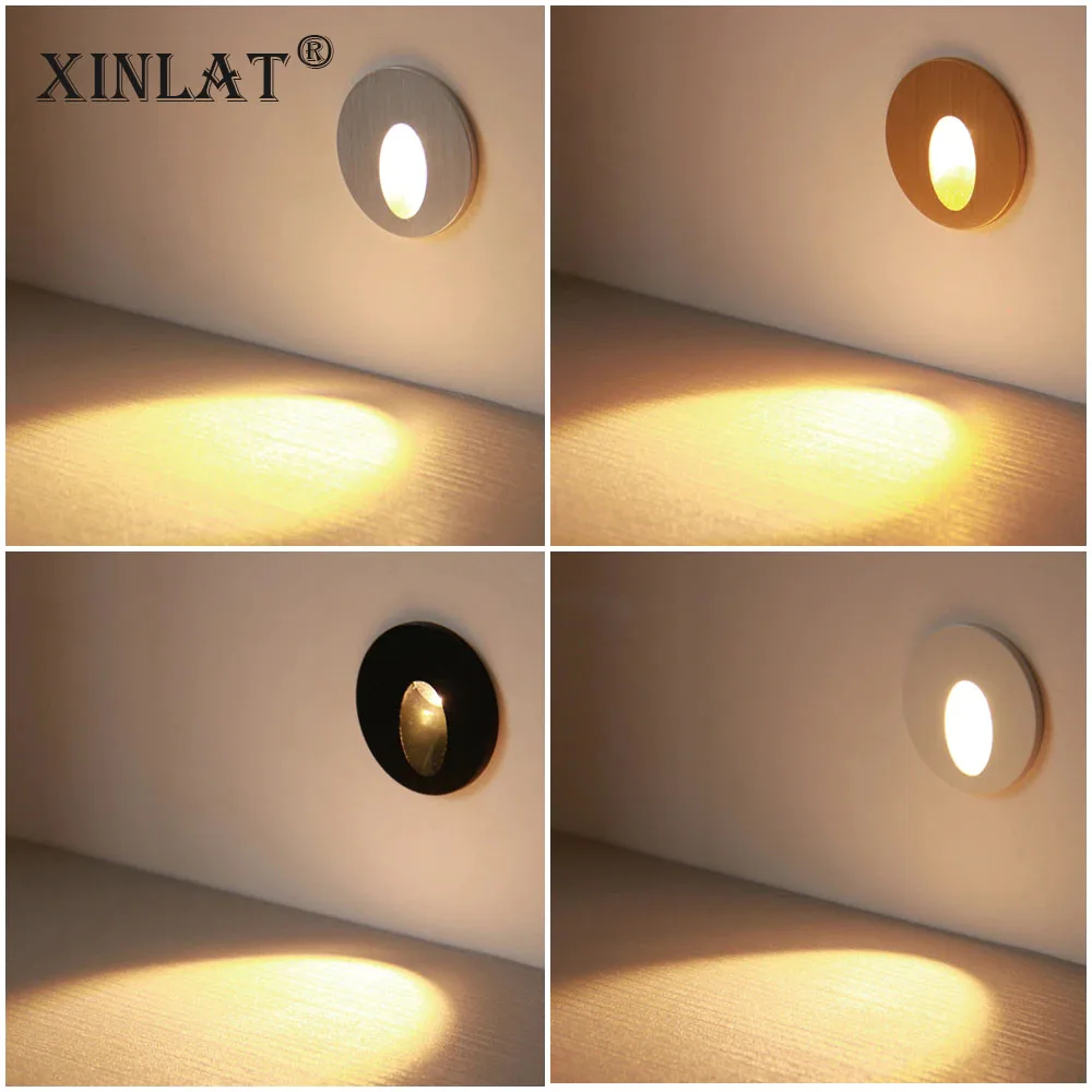XINLAT Indoor Led Wall Lamp Black White Silver Gold Recessed Light for Stairs Corner Footlight Commercial Lighting Room Decor
XINLAT Indoor Led Wall Lamp Black White Silver Gold Recessed Light for Stairs Corner Footlight Commercial Lighting Room Decor