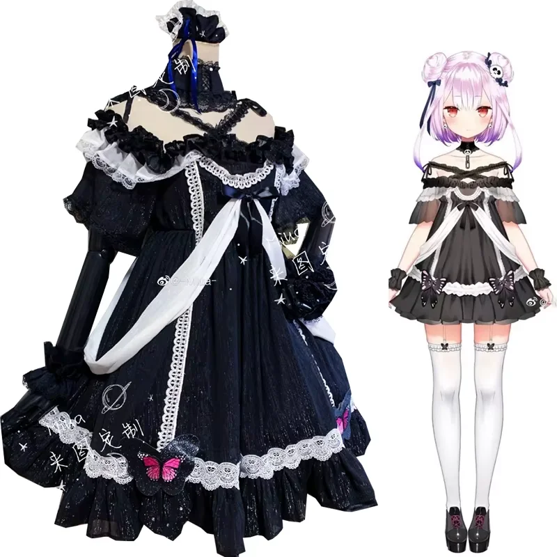 Custom Size Vtuber Uruha Rushia Cosplay Costume Lace Lolita Dress Halloween Uniform Women Anime Outfits Tailor Customized Suits
Custom Size Vtuber Uruha Rushia Cosplay Costume Lace Lolita Dress Halloween Uniform Women Anime Outfits Tailor Customized Suits