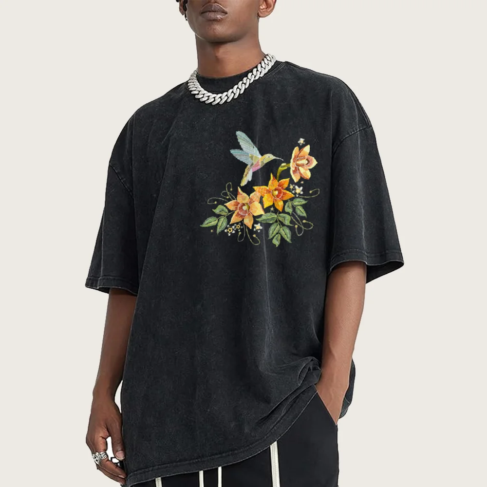 Printed Pure Cotton Distressed Short Sleeve Women's Clothing Summer INS Style T - shirt Fresh and Ins Style Women Clothing Casu
Printed Pure Cotton Distressed Short Sleeve Women's Clothing Summer INS Style T - shirt Fresh and Ins Style Women Clothing Casu