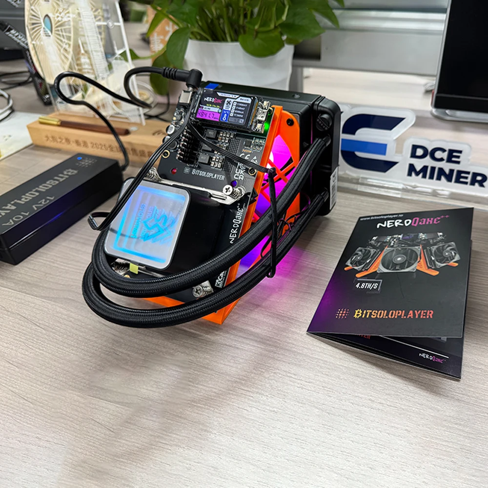 SMT Brand New Bitaxe NerdQaxe++ 4.8Th/s Hydro BTC Miner with Power Supply Factory Price
SMT Brand New Bitaxe NerdQaxe++ 4.8Th/s Hydro BTC Miner with Power Supply Factory Price