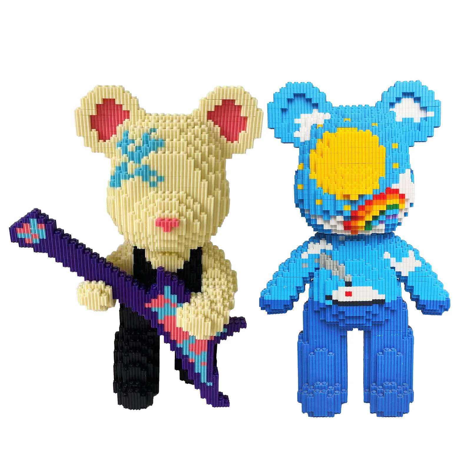 Набор строительных блоков DY Music Bear & Starry Night Bear — 6,500+ шт., мини-кирпичи из АБС-пластика, ящик для хранения, игрушка «сделай сам» для детей от 12 лет
Набор строительных блоков DY Music Bear & Starry Night Bear — 6,500+ шт., мини-кирпичи из АБС-пластика, ящик для хранения, игрушка «сделай сам» для детей от 12 лет