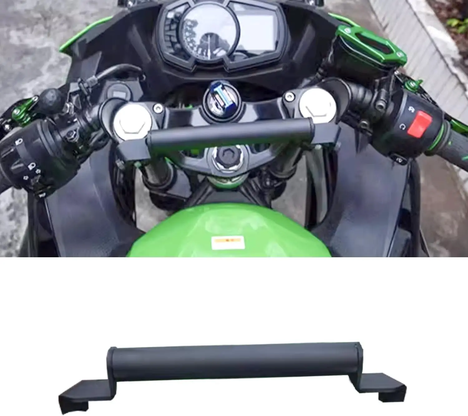 Aluminum Alloy Cross Bar for Motorcycle, Motorcycle Balance Bar Reinforce Lever Compatible with Handlebar Fit for Ninja 400
Aluminum Alloy Cross Bar for Motorcycle, Motorcycle Balance Bar Reinforce Lever Compatible with Handlebar Fit for Ninja 400