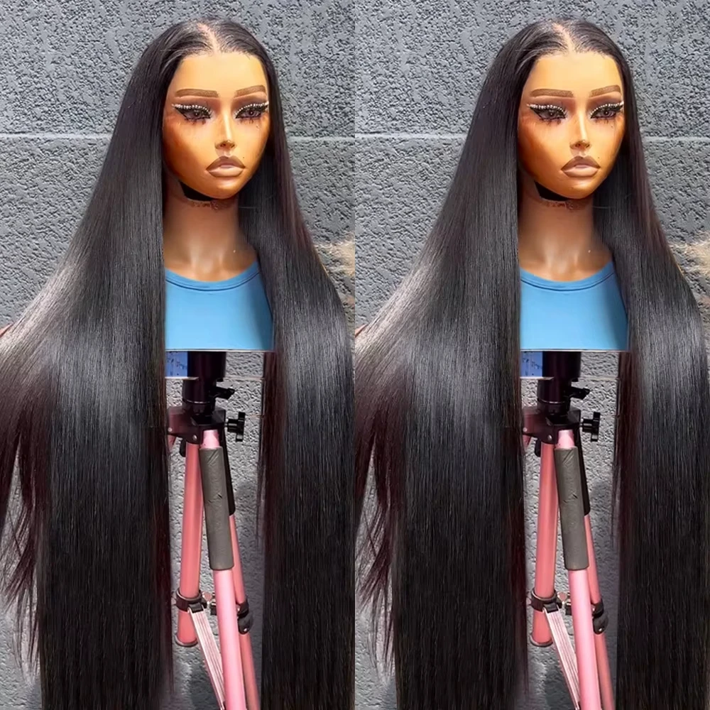 Glueless Bone Straight 13x4 Lace Frontal Human Hair Wigs Ready To Wear 6x6 Lace Front Wig For Women Preplucked Pre Cut No Glue 
Glueless Bone Straight 13x4 Lace Frontal Human Hair Wigs Ready To Wear 6x6 Lace Front Wig For Women Preplucked Pre Cut No Glue
