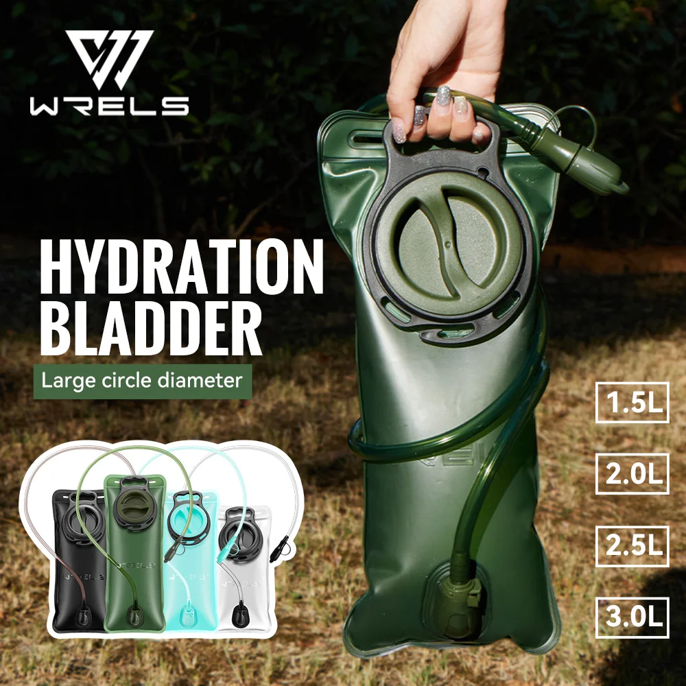 WRELS 1.5L/2L/2.5/3L Hydration Bladder Leak Proof Water Reservoir TPU Water Storage Bag BPA Free Water Bladder for Hiking Sports
WRELS 1.5L/2L/2.5/3L Hydration Bladder Leak Proof Water Reservoir TPU Water Storage Bag BPA Free Water Bladder for Hiking Sports