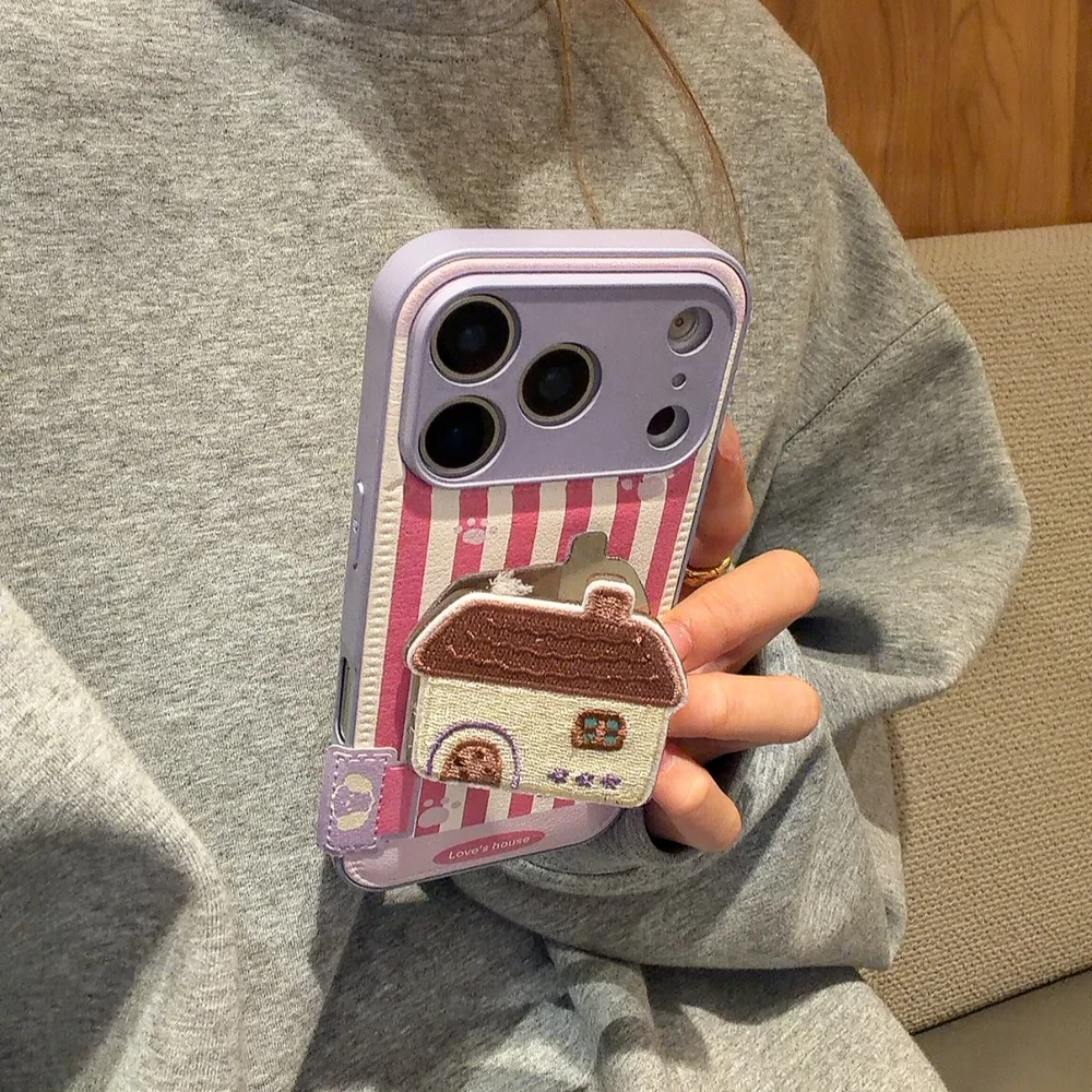 Cute mirror room stand phone case, suitable for iPhone 17/14/15/16 Pro Max, South Korea INS new shockproof protective case
Cute mirror room stand phone case, suitable for iPhone 17/14/15/16 Pro Max, South Korea INS new shockproof protective case
