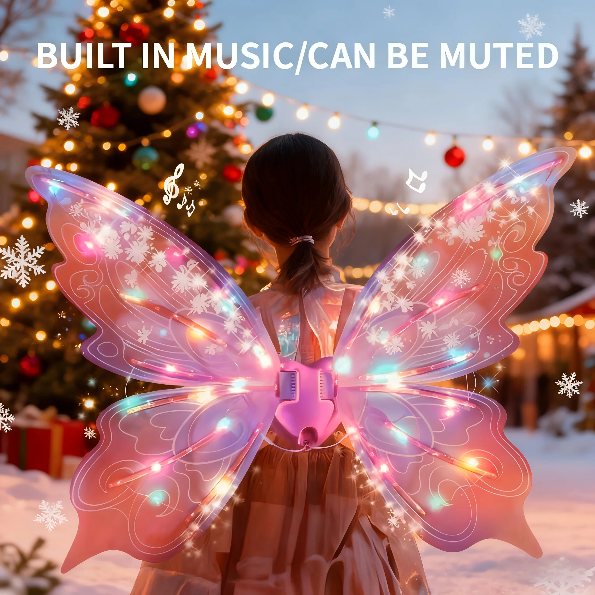 Светящаяся вечеринка с музыкальными реактивными крыльями! Эти электрифицирующие крылья феи рейв идеально подходят для рождественских торжеств, танцев.
Светящаяся вечеринка с музыкальными реактивными крыльями! Эти электрифицирующие крылья феи рейв идеально подходят для рождественских торжеств, танцев.