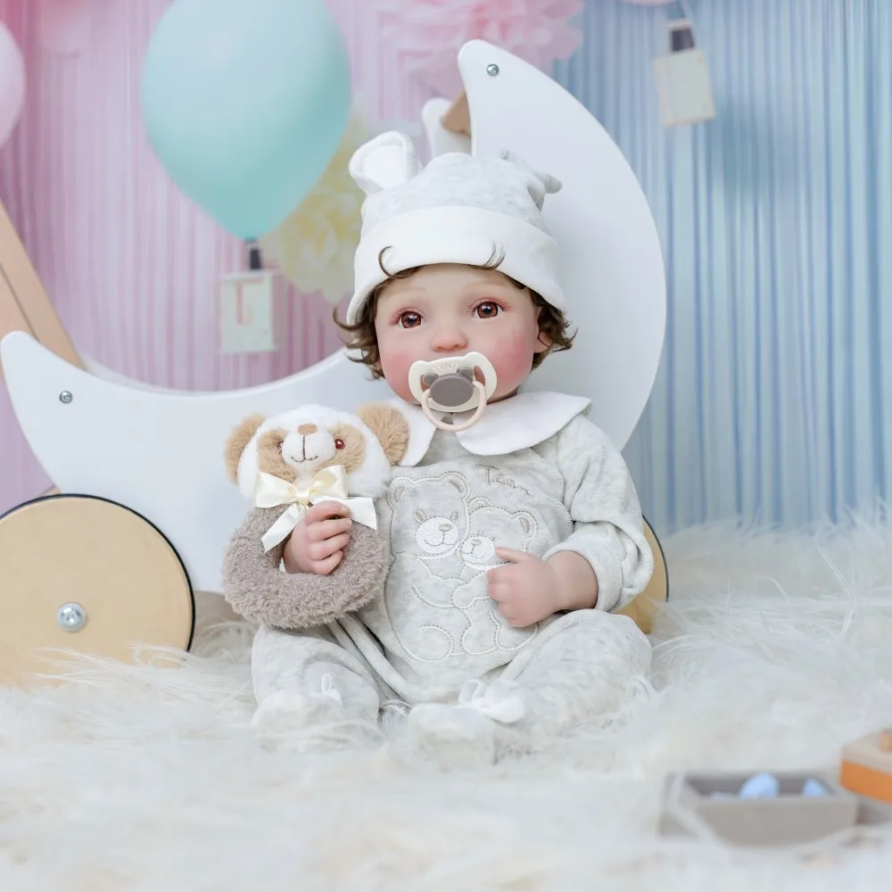 Cloveray 20-дюймовая реалистичная кукла реборн, виниловая кукла всего тела с браслетом Lesser Panda, игрушка ручной работы, детский подарок на день рождения
Cloveray 20-дюймовая реалистичная кукла реборн, виниловая кукла всего тела с браслетом Lesser Panda, игрушка ручной работы, детский подарок на день рождения