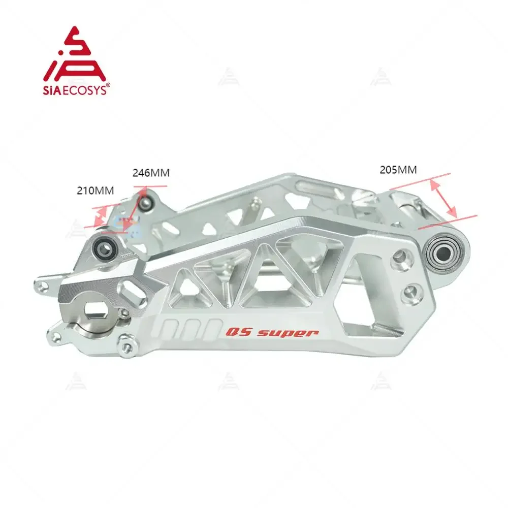 QSMOTOR & SiAECOSYS E-motorcycle Swingarm, Integrated Motor Mount Controller Slot for 3000W Electric Motorcycle
QSMOTOR & SiAECOSYS E-motorcycle Swingarm, Integrated Motor Mount Controller Slot for 3000W Electric Motorcycle