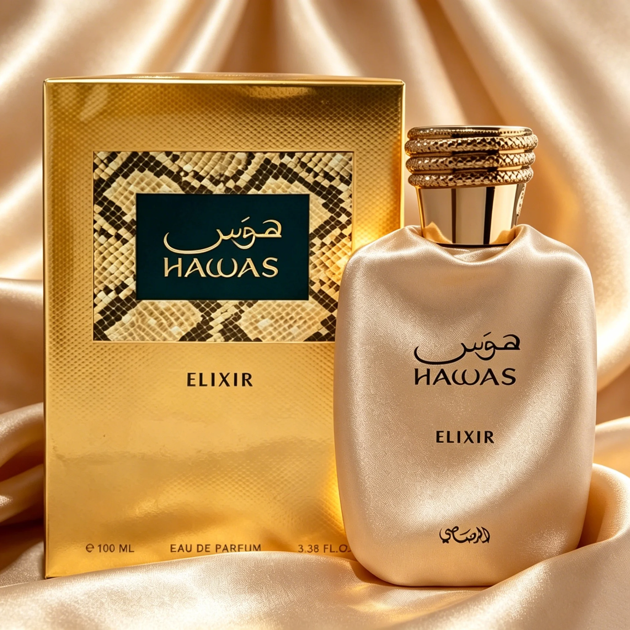 Rasasi Hawas Elixir 100ml – Luxurious Warm Oriental Woody Eau de Parfum For Men
Rasasi Hawas Elixir 100ml – Luxurious Warm Oriental Woody Eau de Parfum For Men