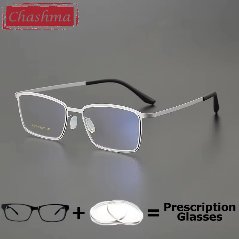 Screwless Optical Prescription Glasses Anti Blue Ray Square Myopia Lens Multifocal Progressive Glass Fashion Spectacle for Men
Screwless Optical Prescription Glasses Anti Blue Ray Square Myopia Lens Multifocal Progressive Glass Fashion Spectacle for Men