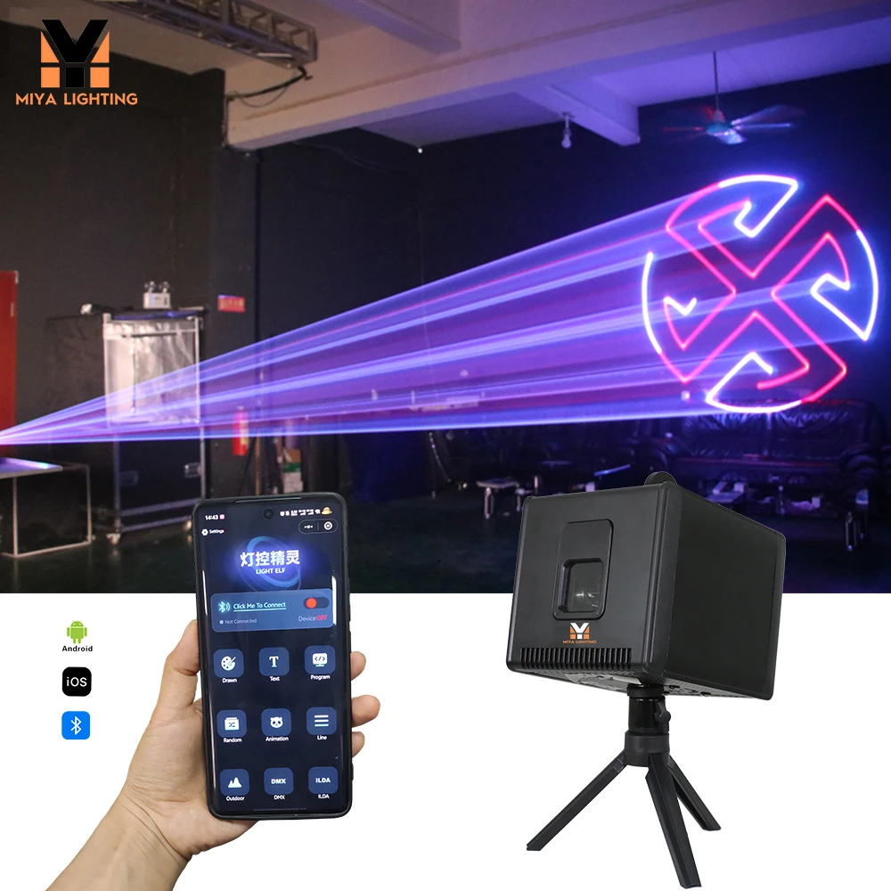 Анимационный лазерный проектор Pro Wireless APP 3D лазерный кубический свет для Dj Night Club Party Disco Show
Анимационный лазерный проектор Pro Wireless APP 3D лазерный кубический свет для Dj Night Club Party Disco Show