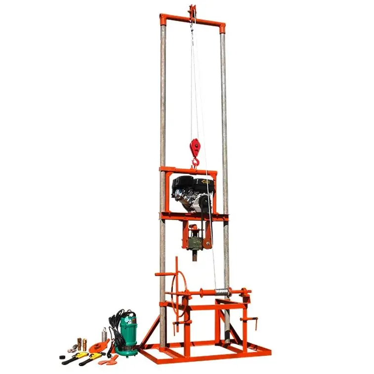 Customized Manual Mini Water Well Drilling Machine 80m Petrol Diesel Portable Lightweight Borehole For Sale Hot Selling
Customized Manual Mini Water Well Drilling Machine 80m Petrol Diesel Portable Lightweight Borehole For Sale Hot Selling