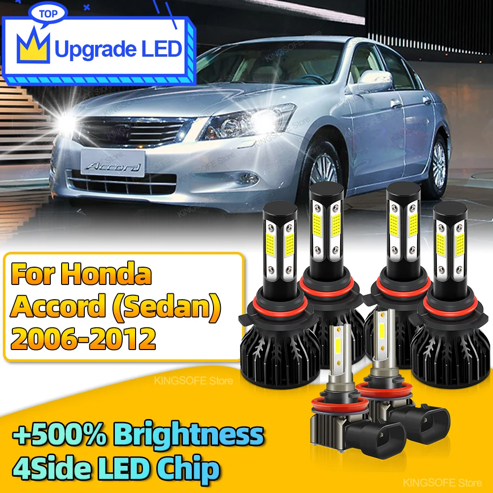 2/4/6Pcs High Power HB3 HB4 Led Headlight Canbus Car Bulb 6000K H11 Fog Light Lamp For Honda Accord Sedan 2006 2007 2008-2012
2/4/6Pcs High Power HB3 HB4 Led Headlight Canbus Car Bulb 6000K H11 Fog Light Lamp For Honda Accord Sedan 2006 2007 2008-2012