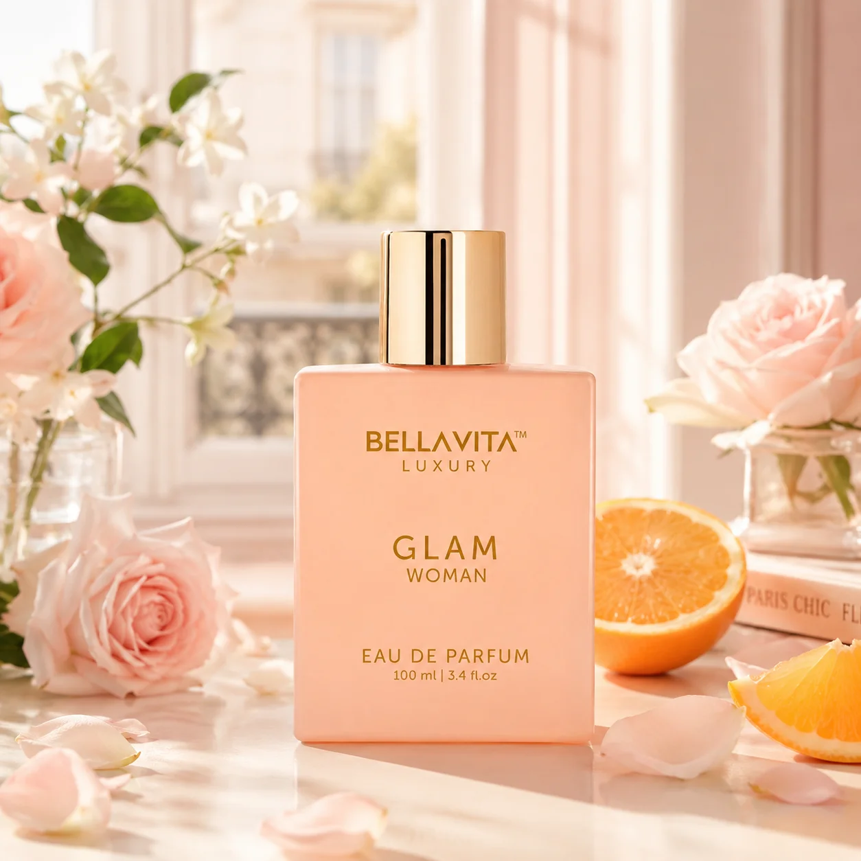 Bellavita GLAM Woman Perfume 100 ml Long-Lasting Perfume Women Fragrance For Daily Use
Bellavita GLAM Woman Perfume 100 ml Long-Lasting Perfume Women Fragrance For Daily Use