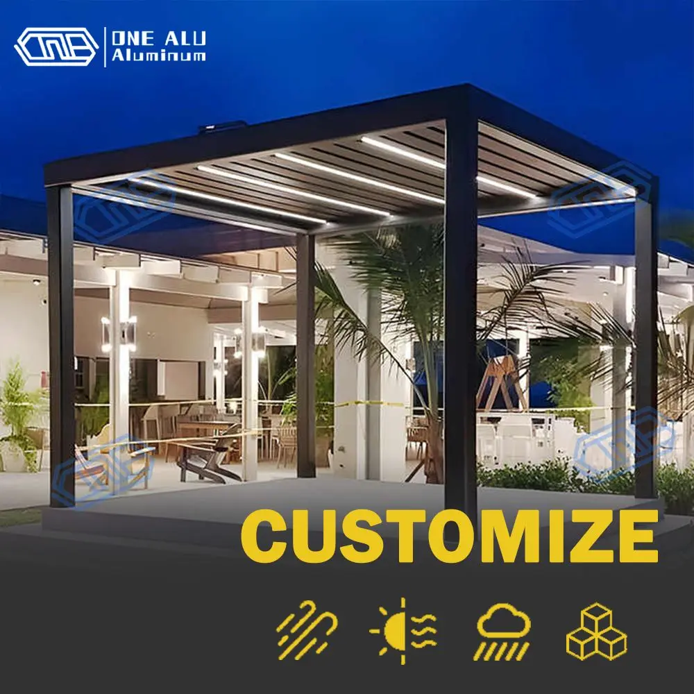 High - Quality Aluminum Alloy Pergola /Pavilion- Easy Assembly, Weather - Resistant for Patio & Backyard
High - Quality Aluminum Alloy Pergola /Pavilion- Easy Assembly, Weather - Resistant for Patio & Backyard