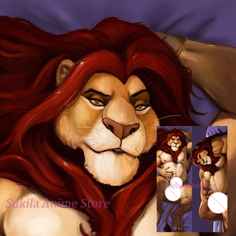 Dakimakura Muf Lion Anime Body Pillow Cover Double-Sided Print Life-Size Pillowcase
Dakimakura Muf Lion Anime Body Pillow Cover Double-Sided Print Life-Size Pillowcase