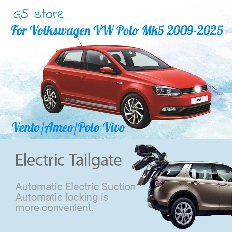 Modification of Anti-pinch Electric Tailgate: Automatic Trunk of Vehicle For Volkswagen VW Polo Mk5/Vento/Ameo/Polo Vivo 2009-25
Modification of Anti-pinch Electric Tailgate: Automatic Trunk of Vehicle For Volkswagen VW Polo Mk5/Vento/Ameo/Polo Vivo 2009-25
