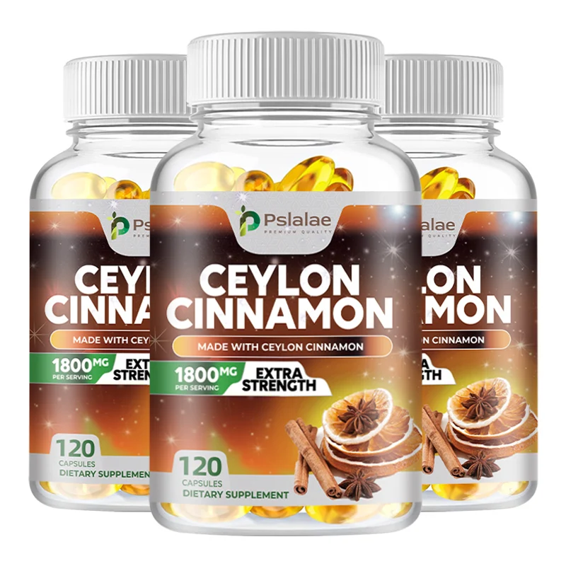 Ceylon Cinnamon 1800 Mg - A Natural Supplement That Supports Healthy Circulation, Brain and Joint Function - 120 Capsules
Ceylon Cinnamon 1800 Mg - A Natural Supplement That Supports Healthy Circulation, Brain and Joint Function - 120 Capsules