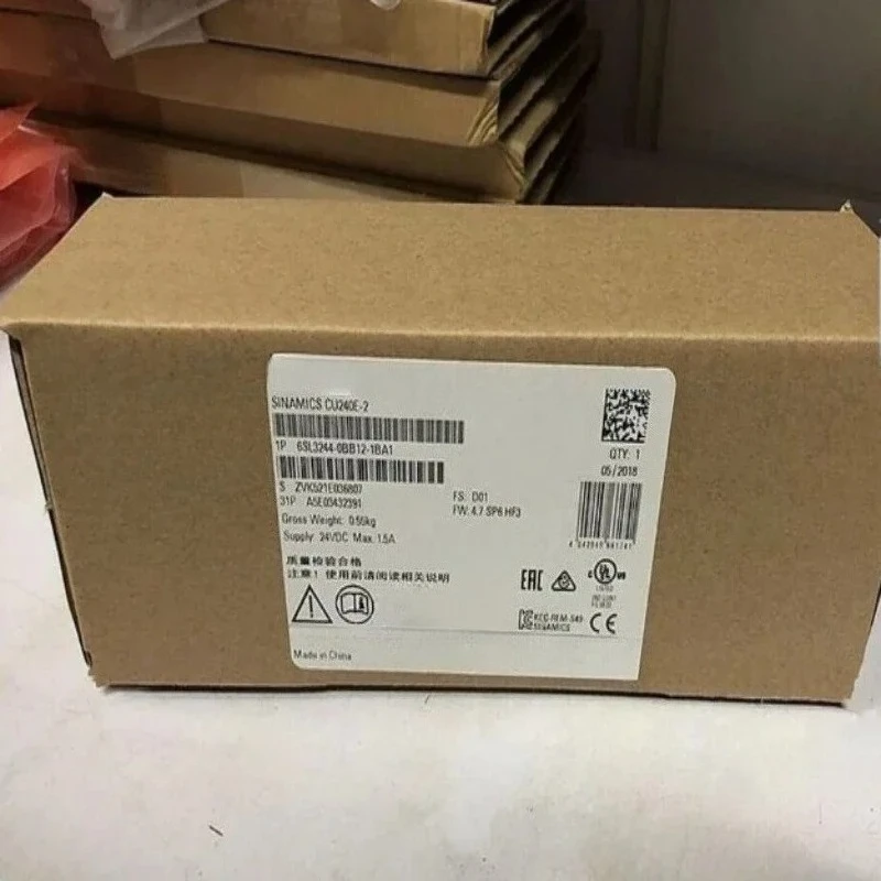 Brand New Original 6SL3244-0BB12-1BA1 G120 Inverter Control Unit Terminal Board CPU Control Motherboard CU240E-2 Fast shipping
Brand New Original 6SL3244-0BB12-1BA1 G120 Inverter Control Unit Terminal Board CPU Control Motherboard CU240E-2 Fast shipping