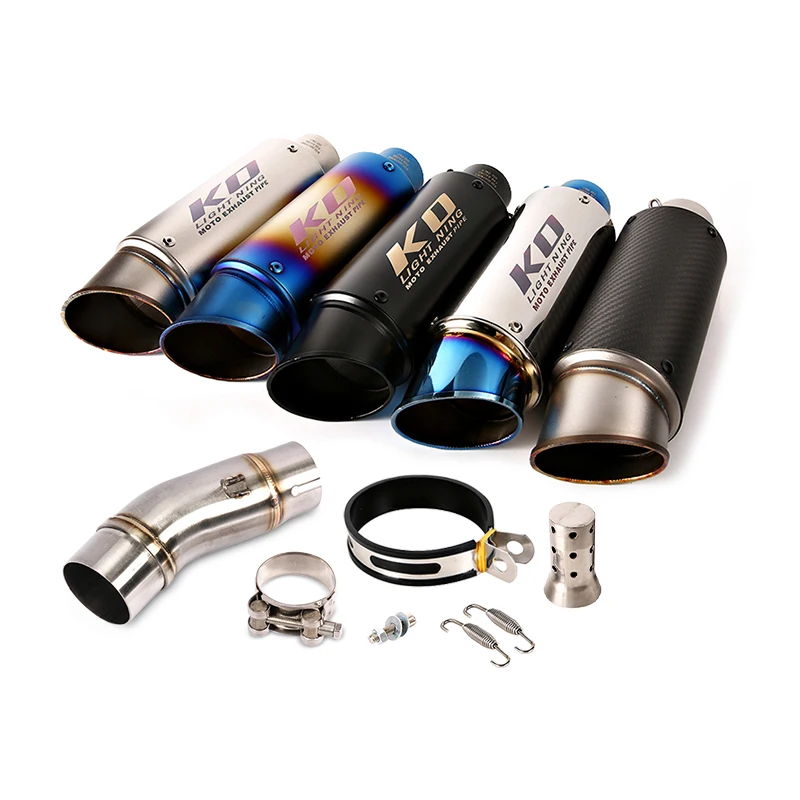 Slip On For Kawasaki Ninja 250 400 Z400 2017-202 Motorcycle Exhaust 51MM Muffler Stainless Steel Middle Link Pipe With DB Killer
Slip On For Kawasaki Ninja 250 400 Z400 2017-202 Motorcycle Exhaust 51MM Muffler Stainless Steel Middle Link Pipe With DB Killer