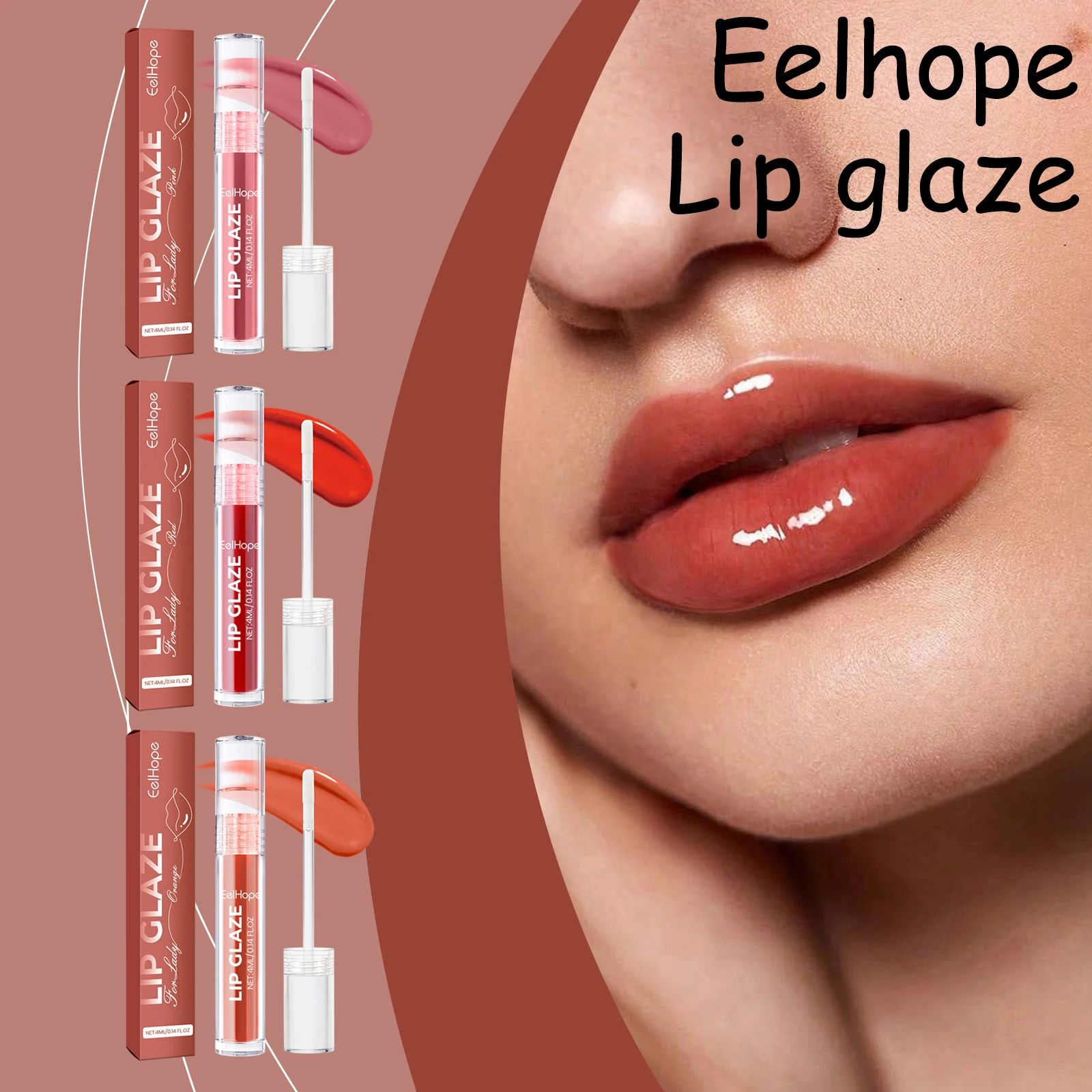 EELHOPE Lip Glaze Nourishing Lip Non-sticky Lasting Color Waterproof Moisturizing Remove Lip Lines Smoothing Portable Lip Gloss
EELHOPE Lip Glaze Nourishing Lip Non-sticky Lasting Color Waterproof Moisturizing Remove Lip Lines Smoothing Portable Lip Gloss