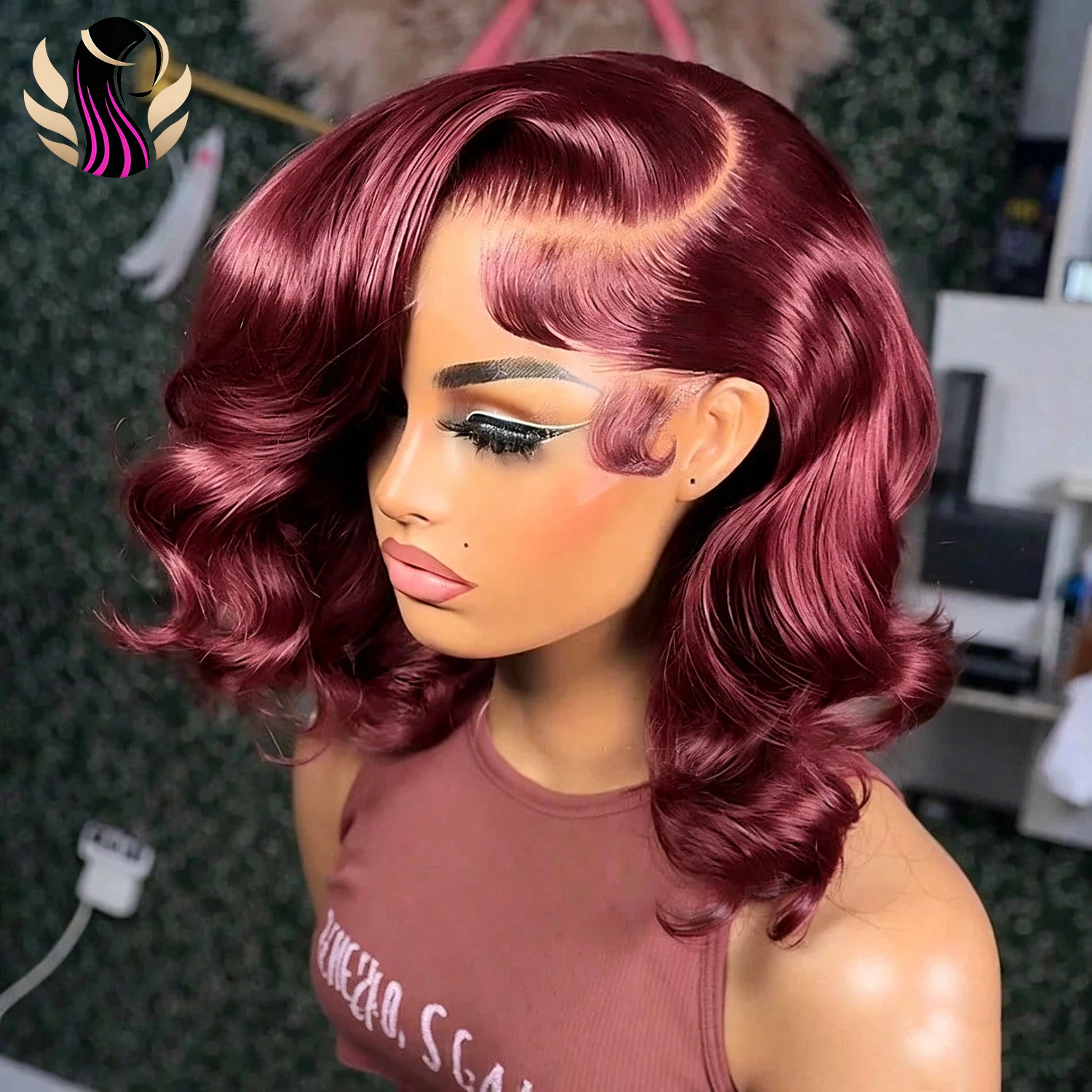 Burgundy Wig Human Hair 250% Density 13x4 99J Body Wave Lace Front Wigs Human Hair Pre Plucked Short Wigs Full Lace Frontal Wigs Human Hair Loose Wavy For Black Women
Burgundy Wig Human Hair 250% Density 13x4 99J Body Wave Lace Front Wigs Human Hair Pre Plucked Short Wigs Full Lace Frontal Wigs Human Hair Loose Wavy For Black Women