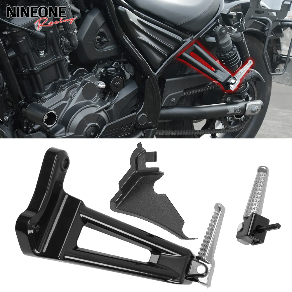 Задняя подставка для ног мотоцикла CMX 1100, подножка, педаль, кронштейн, поддержка, совместимый для Honda Rebel CMX 1100 REBEL 1100 2021-2025
Задняя подставка для ног мотоцикла CMX 1100, подножка, педаль, кронштейн, поддержка, совместимый для Honda Rebel CMX 1100 REBEL 1100 2021-2025