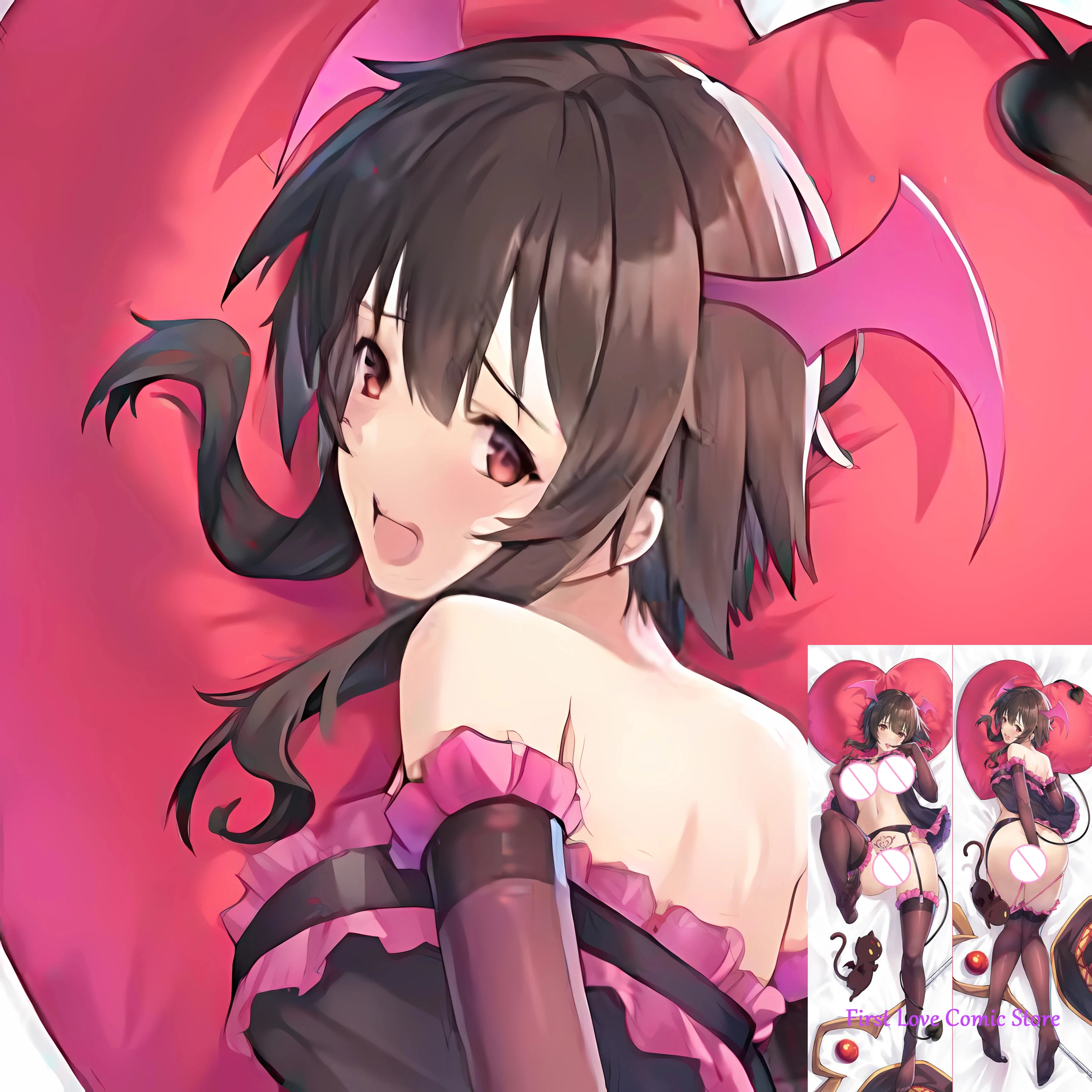 Anime Succubus Dakimakura Pillow Case Otaku Waifu Bedding Hugging Body Throw 2-sided Print Pillow Cover
Anime Succubus Dakimakura Pillow Case Otaku Waifu Bedding Hugging Body Throw 2-sided Print Pillow Cover