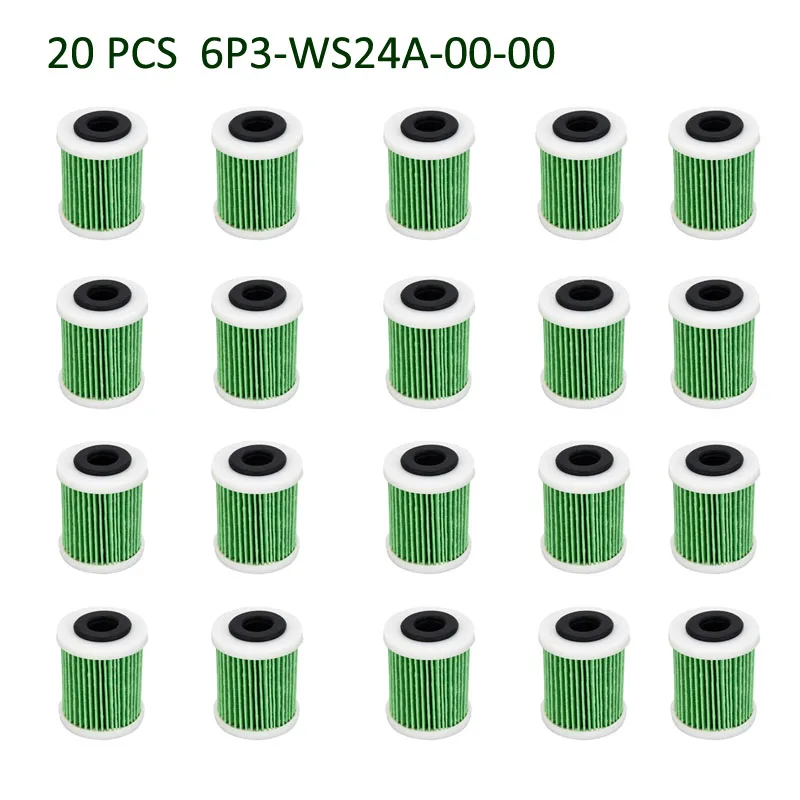 20 PCS Fuel Filter 6P3-WS24A-01-00 6P3-245633-00 For Yamaha Outboard Engine 150hp 225hp 250hp 350hp 425hp VZ150 VZ30 18-79809
20 PCS Fuel Filter 6P3-WS24A-01-00 6P3-245633-00 For Yamaha Outboard Engine 150hp 225hp 250hp 350hp 425hp VZ150 VZ30 18-79809