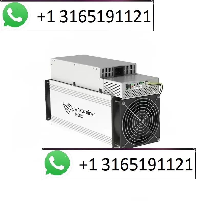 A. SHARP DEAL!!! BUY 4 GET 2 FREE Whatsminer M60S 180Th/s 182T 184T 186T 188T Bitcoin Miner 18W/T MicroBT Mining
A. SHARP DEAL!!! BUY 4 GET 2 FREE Whatsminer M60S 180Th/s 182T 184T 186T 188T Bitcoin Miner 18W/T MicroBT Mining