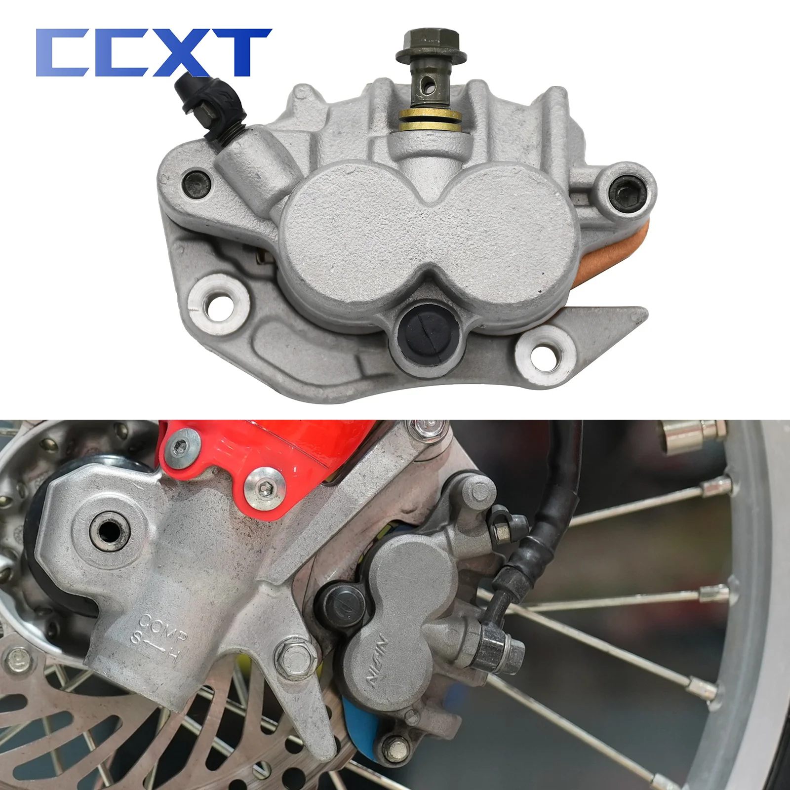 Motorcycle Front Brake Caliper With Brake Pads For Honda CR 125R 250R 2002-2007 CRF 250R 450R 250X 450X 2002-2022 CRF250RX 450RX
Motorcycle Front Brake Caliper With Brake Pads For Honda CR 125R 250R 2002-2007 CRF 250R 450R 250X 450X 2002-2022 CRF250RX 450RX
