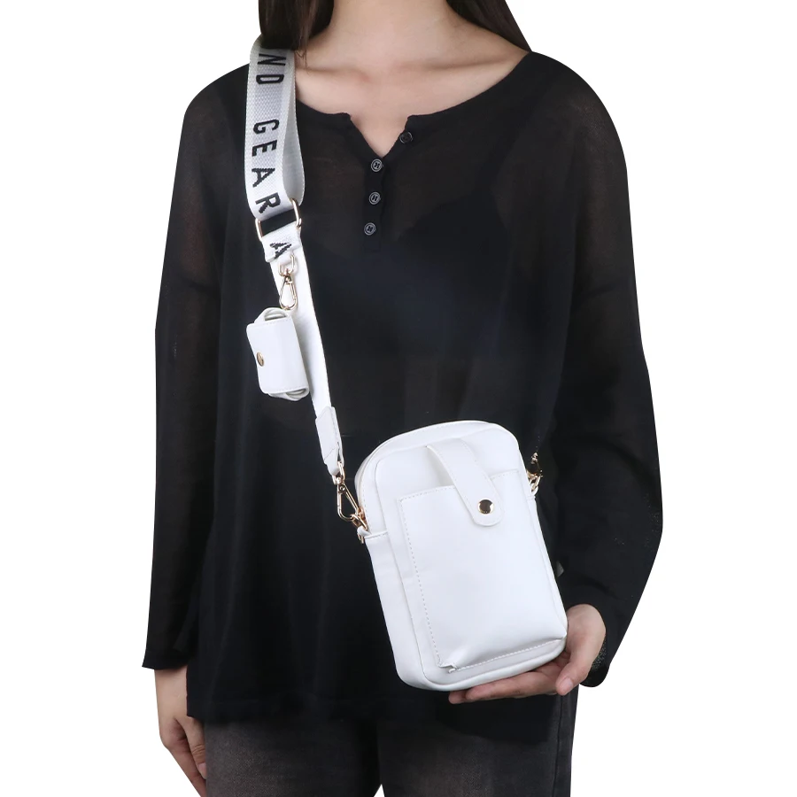 Gorfia Простая классическая женская сумка из искусственной кожи с металлической цепочкой, женская сумка, многофункциональная сумка через плечо, сумка для мобильного телефона
Gorfia Простая классическая женская сумка из искусственной кожи с металлической цепочкой, женская сумка, многофункциональная сумка через плечо, сумка для мобильного телефона