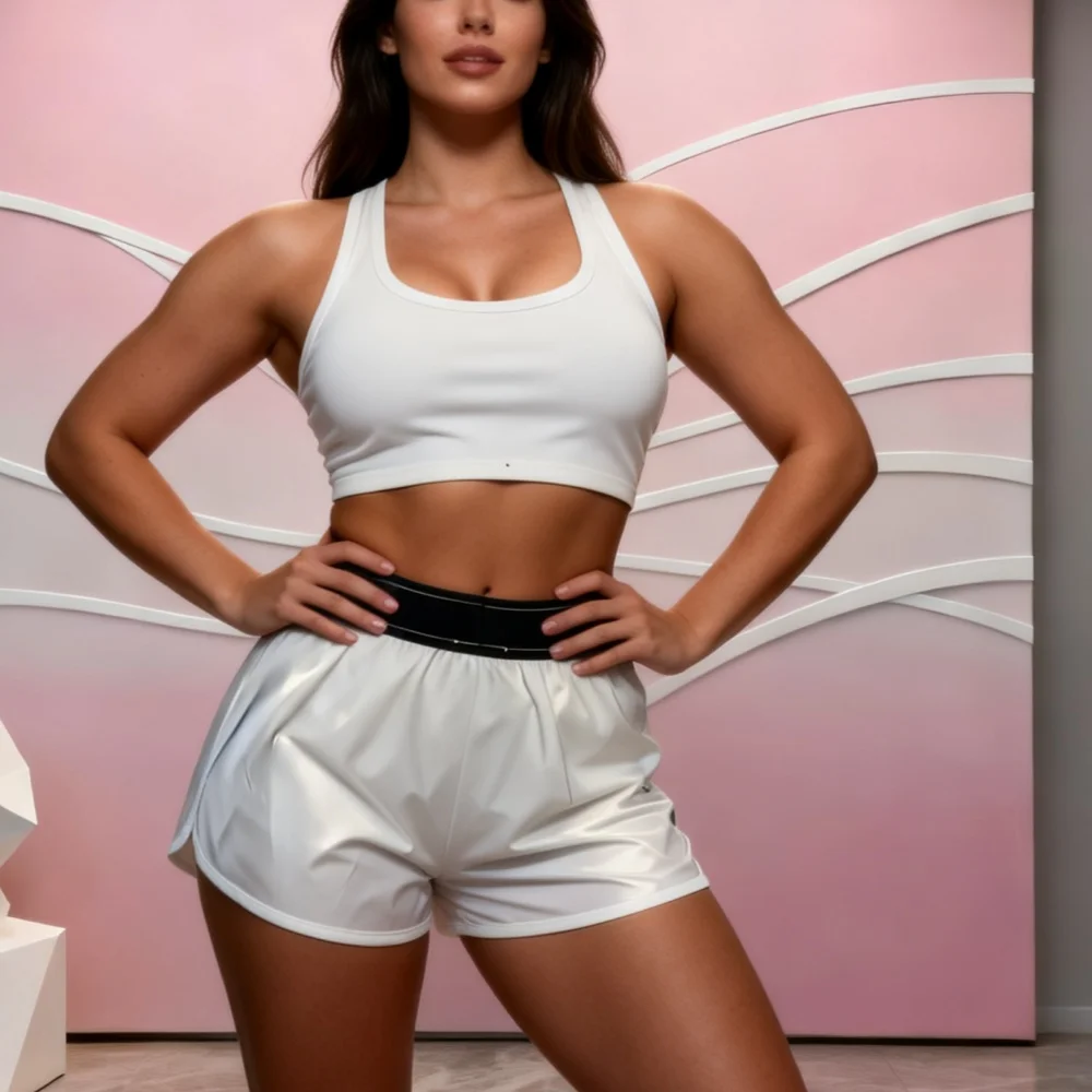 2026 White Women Tennis Skirt Set 2 Piece Sleeveless Crop Top With Built-in Shorts Athletic Golf Workout Outfit 043
2026 White Women Tennis Skirt Set 2 Piece Sleeveless Crop Top With Built-in Shorts Athletic Golf Workout Outfit 043
