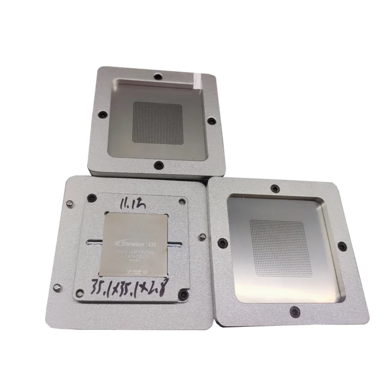 Трафареты BGA для EP3SF260F1152C4N Набор для реболлинга приспособлений BGA с припой для реболлинга
Трафареты BGA для EP3SF260F1152C4N Набор для реболлинга приспособлений BGA с припой для реболлинга