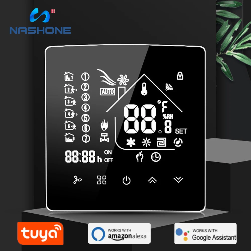 Nashone Warm Floor Thermostat Wifi Tuya Smart Home Heating Thermostat Temperature Controller Smart Life Work With Google Alexa
Nashone Warm Floor Thermostat Wifi Tuya Smart Home Heating Thermostat Temperature Controller Smart Life Work With Google Alexa