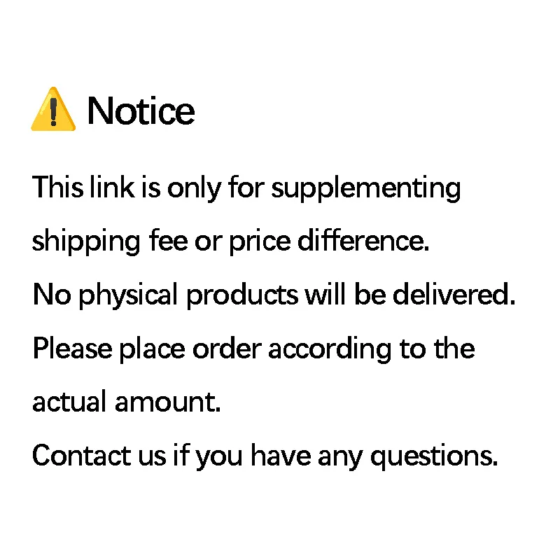 Exclusive link for compensating the difference in shipping fees and price difference for supplementary bidding
Exclusive link for compensating the difference in shipping fees and price difference for supplementary bidding