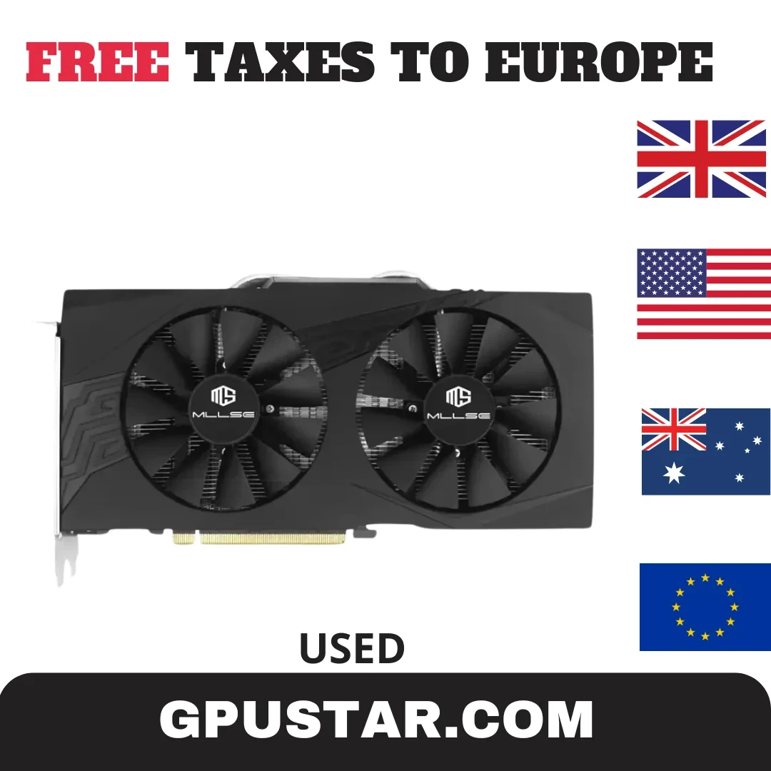 USED MLLSE AMD RX 580 8GB 2048SP Gaming Graphics Card GDDR5 256Bit PCI-E 3.0 ×16 8Pin Radeon GPU Rx 580 Video Card Placa Video
USED MLLSE AMD RX 580 8GB 2048SP Gaming Graphics Card GDDR5 256Bit PCI-E 3.0 ×16 8Pin Radeon GPU Rx 580 Video Card Placa Video